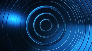 Soyut grafik arkaplan ve doku, mavi daireler, l