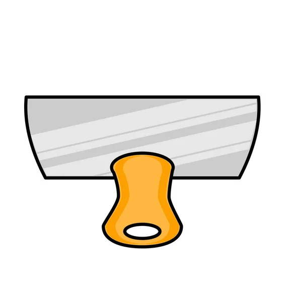 Spatel flad illustration. ikon for design og web . – Stock-vektor