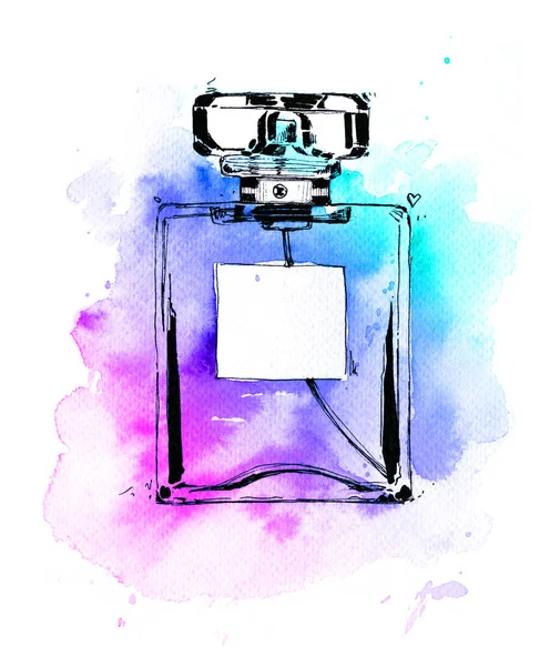 Perfume Aroma Gradient Smell Male Spot Female Blotch Splatter Sweet — Stock Photo, Image