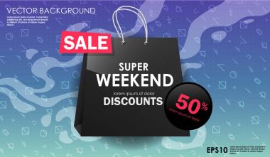 Soyut Satılık tasarım arka plan. Kavramsal düzeni