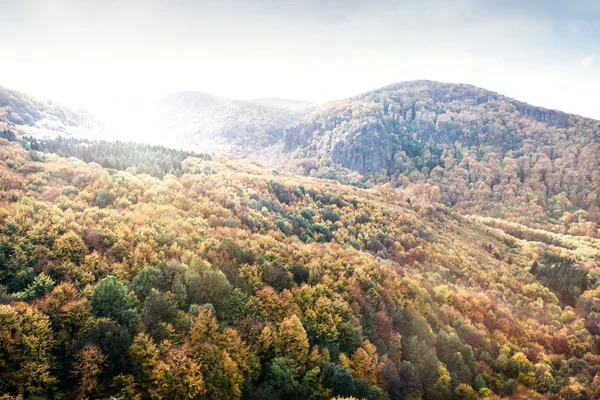 Slovakya dağda sonbahar manzara — Stok fotoğraf