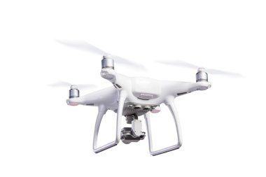 Uçan helikopter drone ile fotoğraf makinesi 