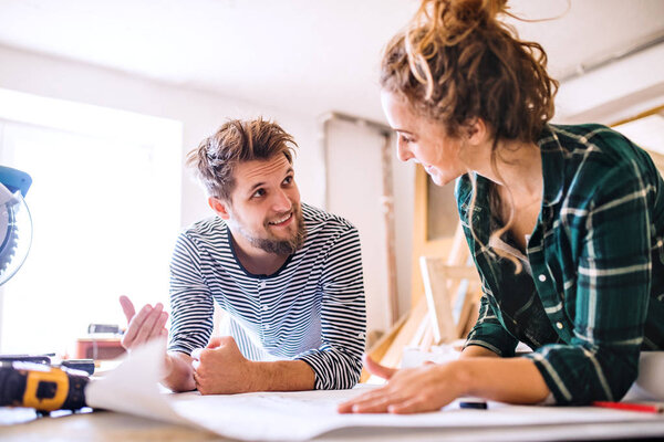 Small business of a young couple.