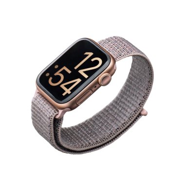 Nova Bana, Slovakya - 19 Kasım 2019: New Apple Watch Serisi 5