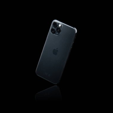 Nova Bana, Slovakya - 2 Aralık 2019: New Apple iphone 11 Pro akıllı telefon.