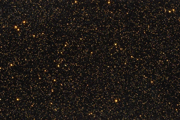 Black and gold gradient Galaxy glitter texture background — Stock Photo