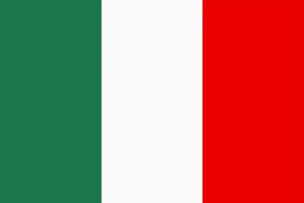 意大利国旗背景图为绿色、白色、红色三色旗 — 图库照片