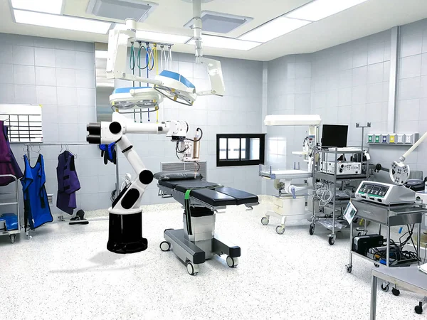 Medische Robot Arm Technologie Kunstmatige Intelligentie Patiëntenbehandeling — Stockfoto