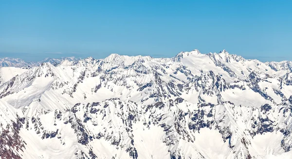 Winterlandschap in de Alpen — Stockfoto