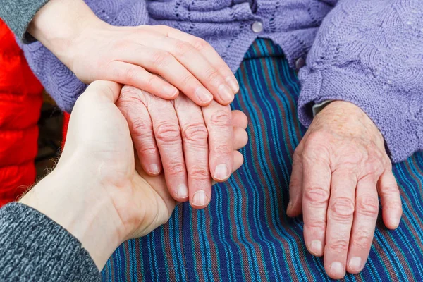 Die helfende Hand — Stockfoto