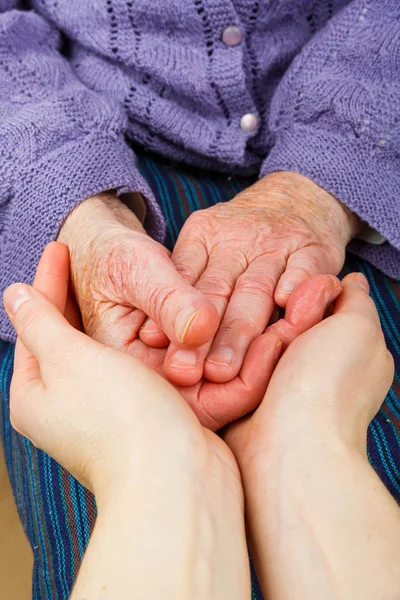 stock image The helping hand