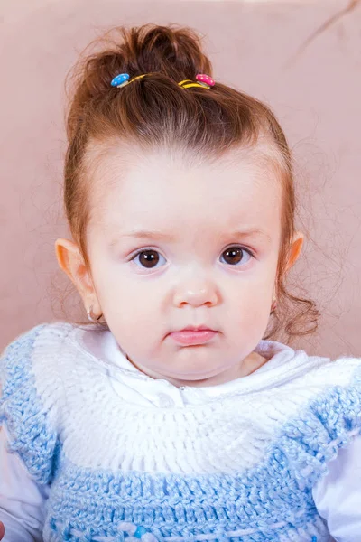 Adorable baby girl — Stock Photo, Image