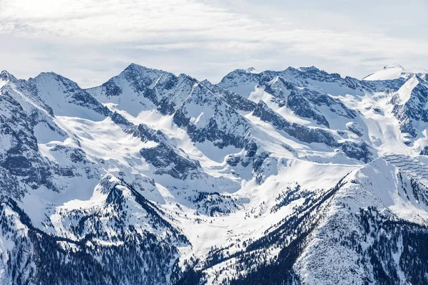 Téli táj-Alpokban — Stock Fotó