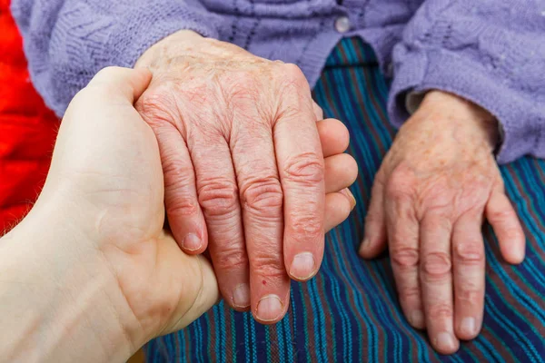 De helpende hand — Stockfoto