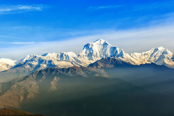 Sunrise uitzicht vanaf Poon hill — Stockfoto