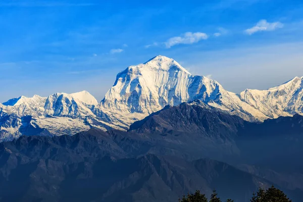 Sunrise view from Poon hill — Stock Photo, Image