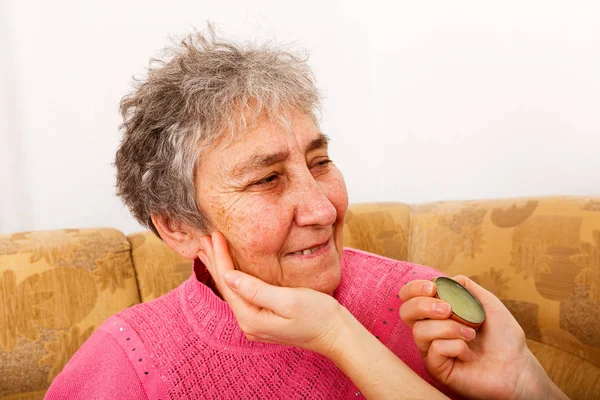 Elderly home care — Stock Photo, Image