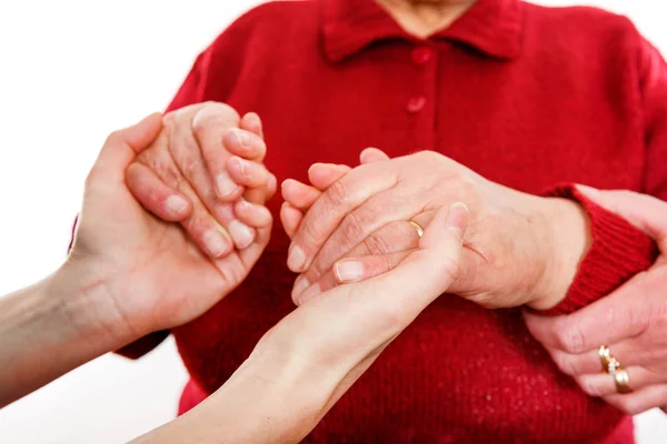 The helping hands — Stock Photo, Image