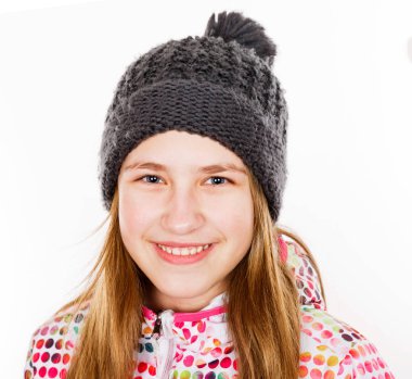 Gülümseyen genç kız