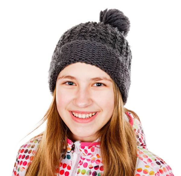 Lächelnde junge Mädchen — Stockfoto