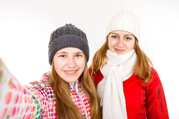 Glückliche junge Schwestern — Stockfoto