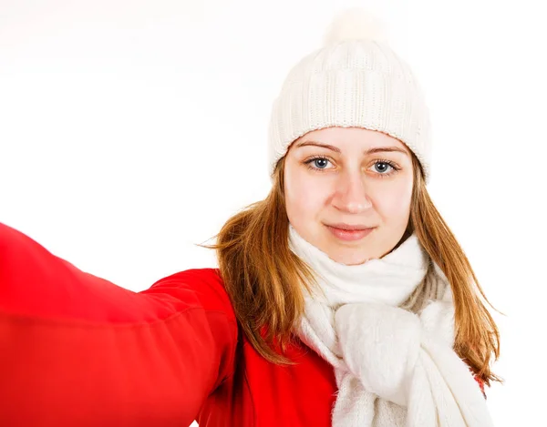 Sonriente chica joven — Foto de Stock