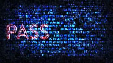 Internet şifre. Bilgisayar kodu.