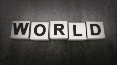 Word dünya kavramı. Ne kelime barış yapar. Dünya