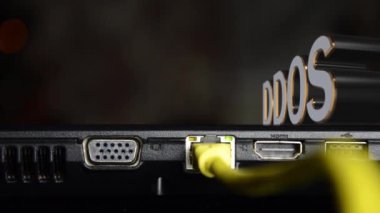 Tehlike kavramı. Hack bilgisayarlar tarafından Ddos saldırıları