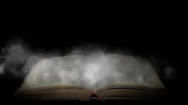 Siste yaptırın. Kitap gizemli duman sardı