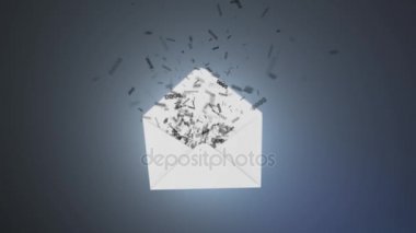 E-posta virüs. DDoS saldırı küresel ağ ile