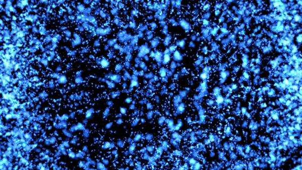 Τυχαία κινούμενα σωματίδια. Η κίνηση των σωματιδίων στο χώρο. — Φωτογραφία Αρχείου