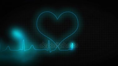 EKG kalp sağlıklı. Sağlıklı yaşam tarzı