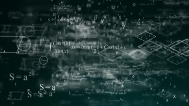Вивчення освіти в галузі математичних наук. Питання в науці . — стокове відео