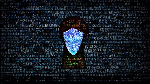 Schutz des Netzwerks vor Internet-Betrügern. — Stockbild Schutz des Netzwerks vor Internet-Betrügern — Stockfoto