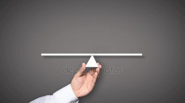 Kalp ve ölçekler üzerinde kırık bir kalp.