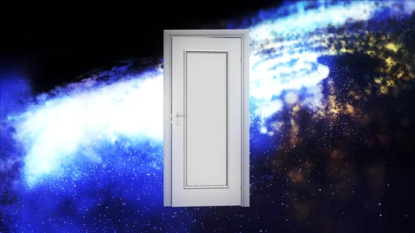 Space, universe. The open door to space — Stock Photo, Image