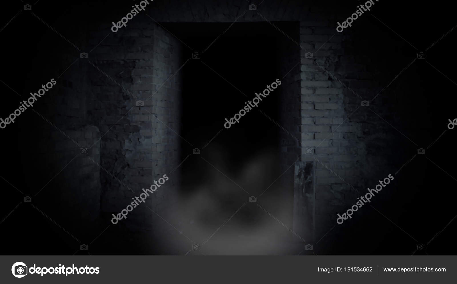 A Mysterious Door Door To The Unknown Stock Photo