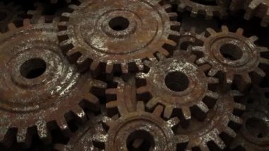 Beyin yeni bir fikir üretir. Fikir başarının anahtarıdır. Paslı dişliler dönüyor.