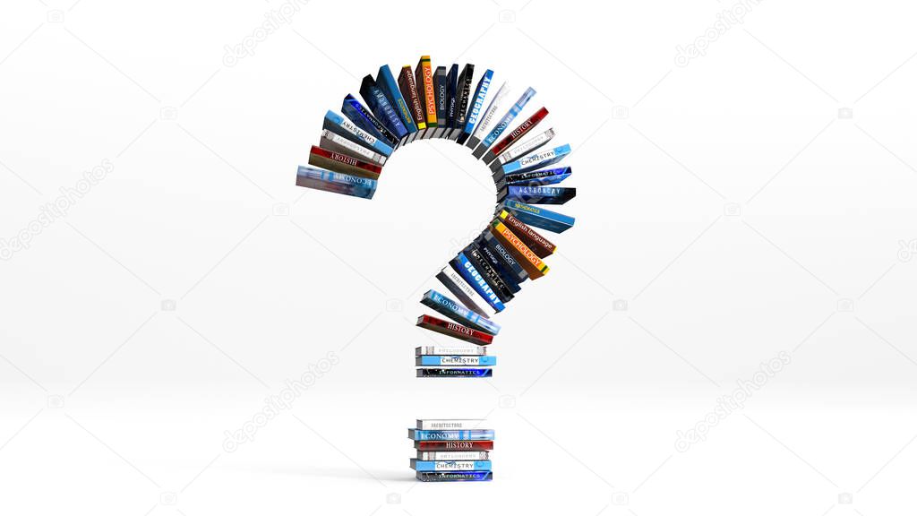 Questions and answers in textbooks. In search of knowledge. Training books.