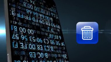 Telefondaki çöp tabelaları. Cep telefonu tıkanması kavramı.