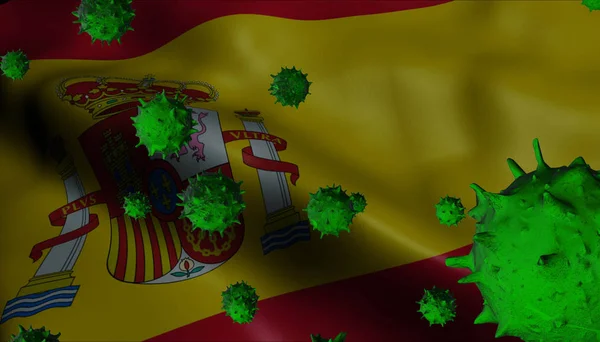 Вспышка коронавируса в Испании - коронавирус - Аргументы Недели — стоковое фото