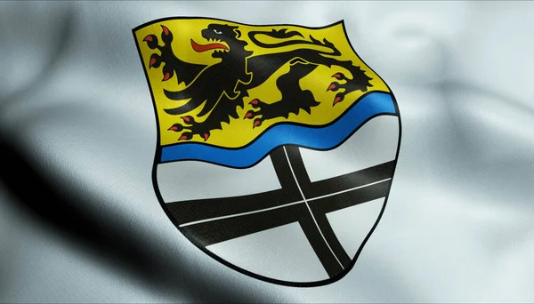 Illustration Drapeau Armoiries Dormagen Allemagne Pays — Photo