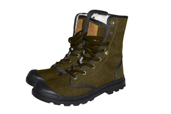Military boots tactical — Stock Photo, Image