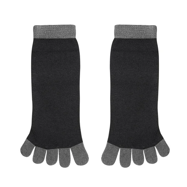 Socks with fingers on white background — Stock Photo, Image
