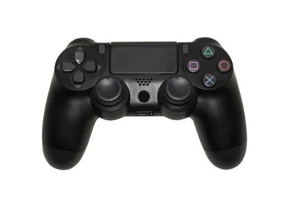 Controller di gioco su sfondo bianco — Foto Stock