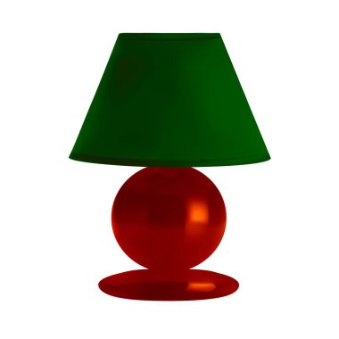 lamba beyaz arka plan üzerinde vektör