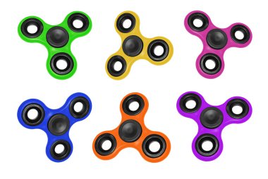 Beyaz bir arka plan rengine döner düðmeyi