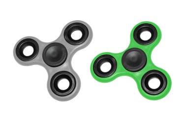 Beyaz bir arka plan rengine döner düðmeyi