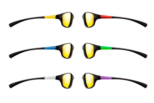 Sportbrille im Vektor — Stockvektor
